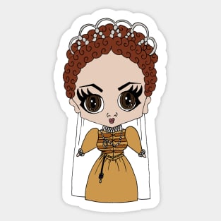 Elizabeth I Sticker